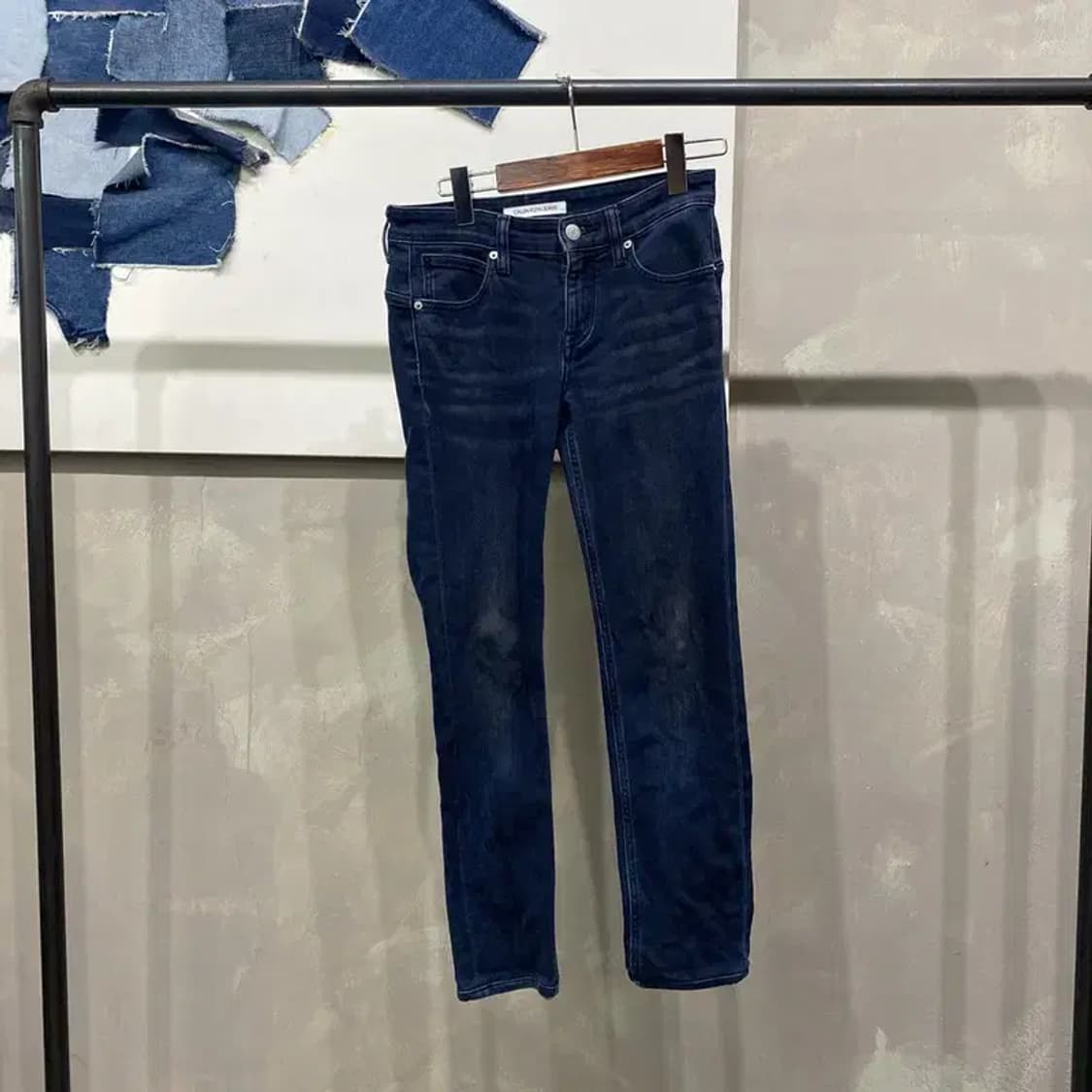 (27인치) 캘빈클라인 CK 여성 스판 데님팬츠 청바지 상품이미지1