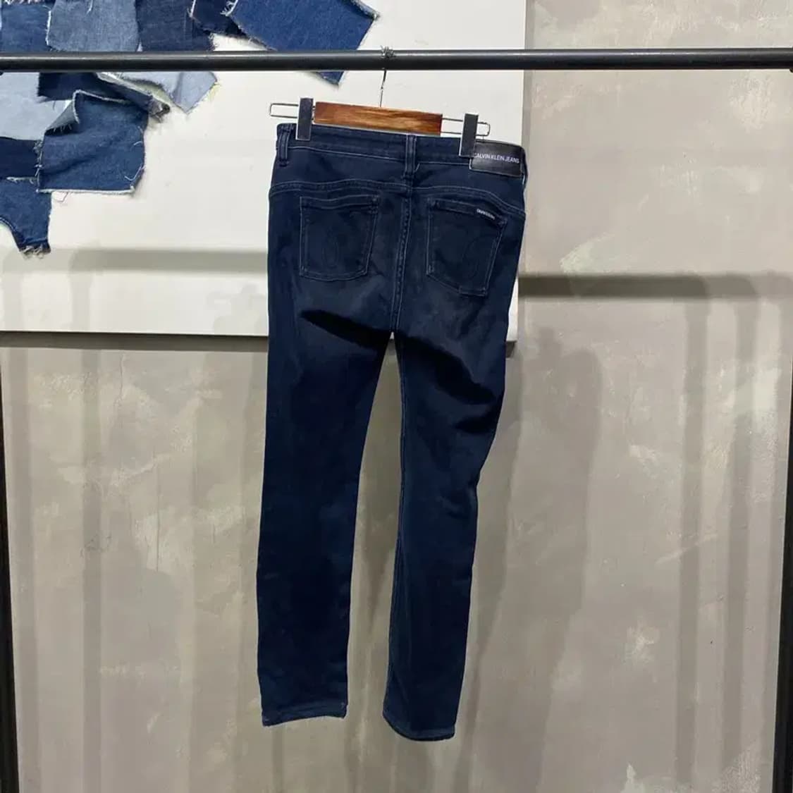 (27인치) 캘빈클라인 CK 여성 스판 데님팬츠 청바지 상품이미지3