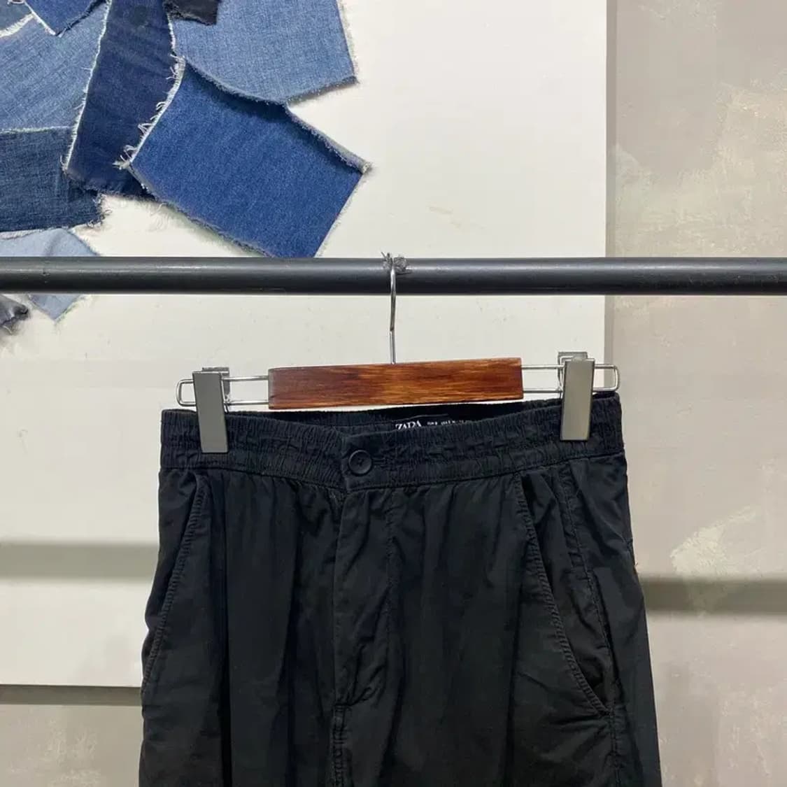 (28~30인치) 자라 ZARA 캐주얼 밴딩 면바지 코튼팬츠 상품이미지2