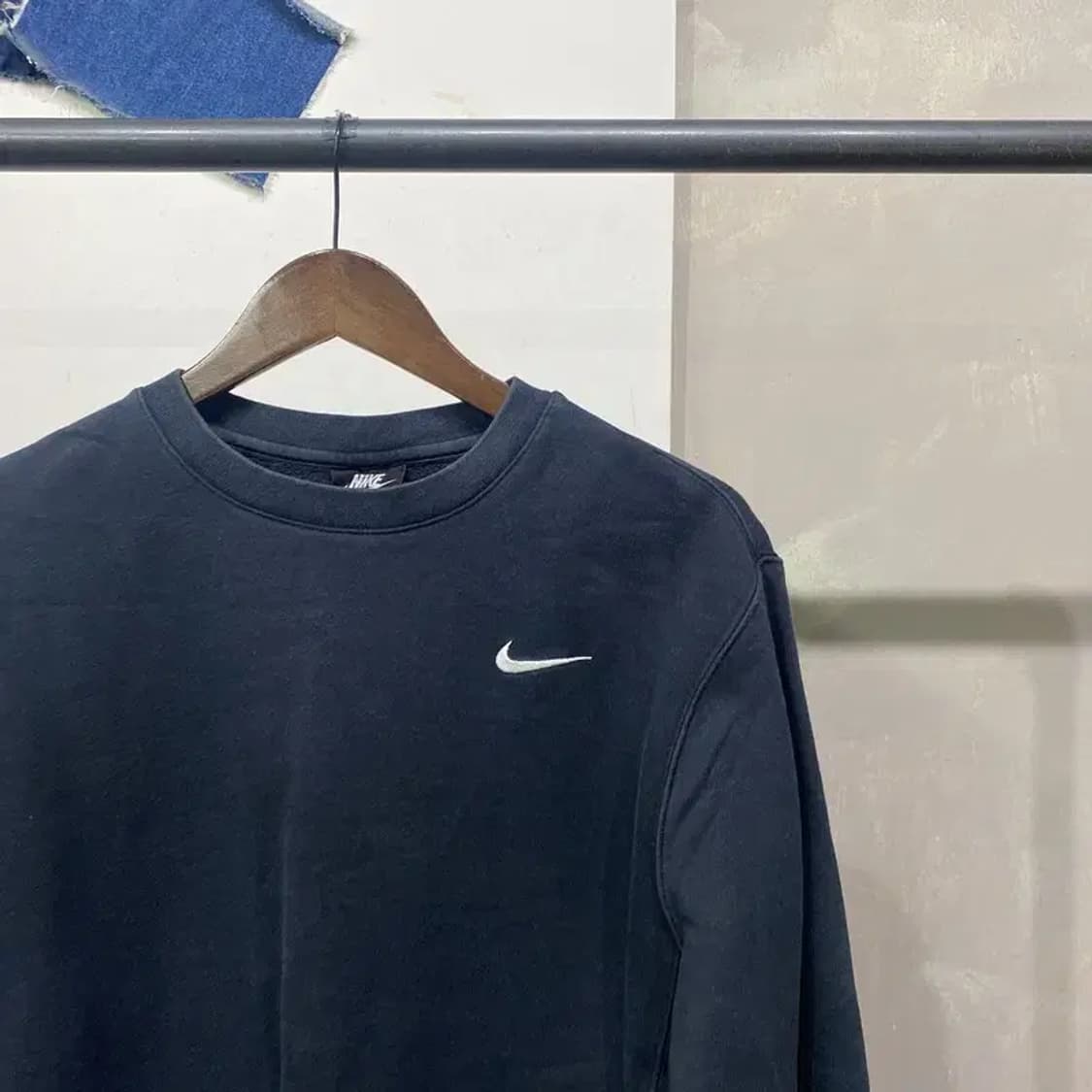 (95) 나이키 스트릿 자수 기모 맨투맨 긴팔 티 상품이미지3