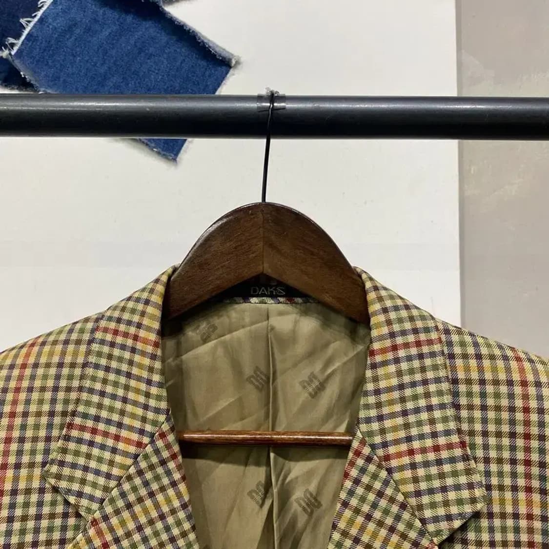 (100) 닥스 캐주얼 클래식 체크 블레이저 정장자켓 상품이미지2