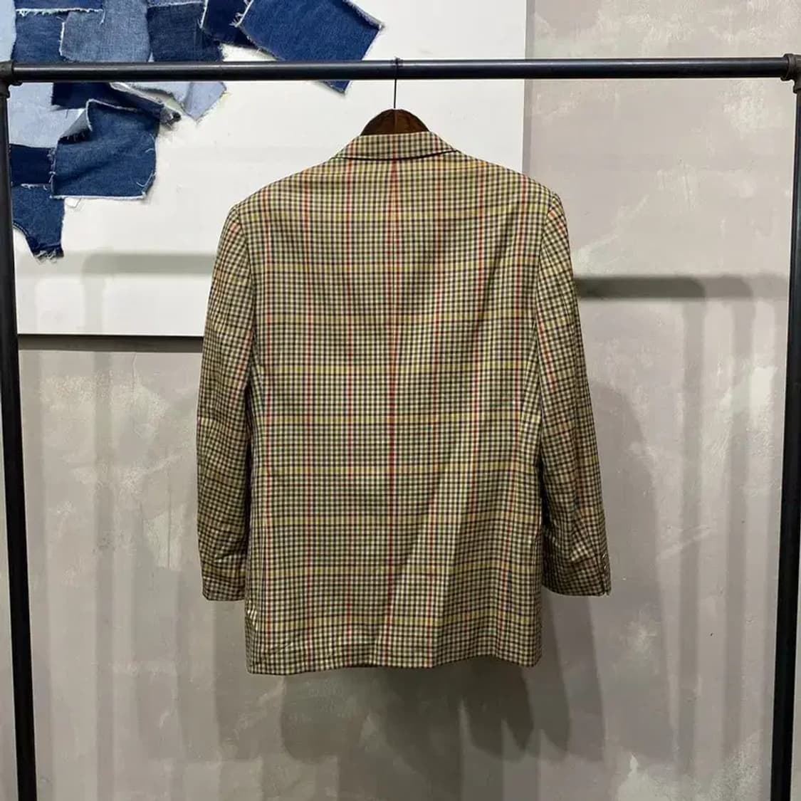 (100) 닥스 캐주얼 클래식 체크 블레이저 정장자켓 상품이미지4