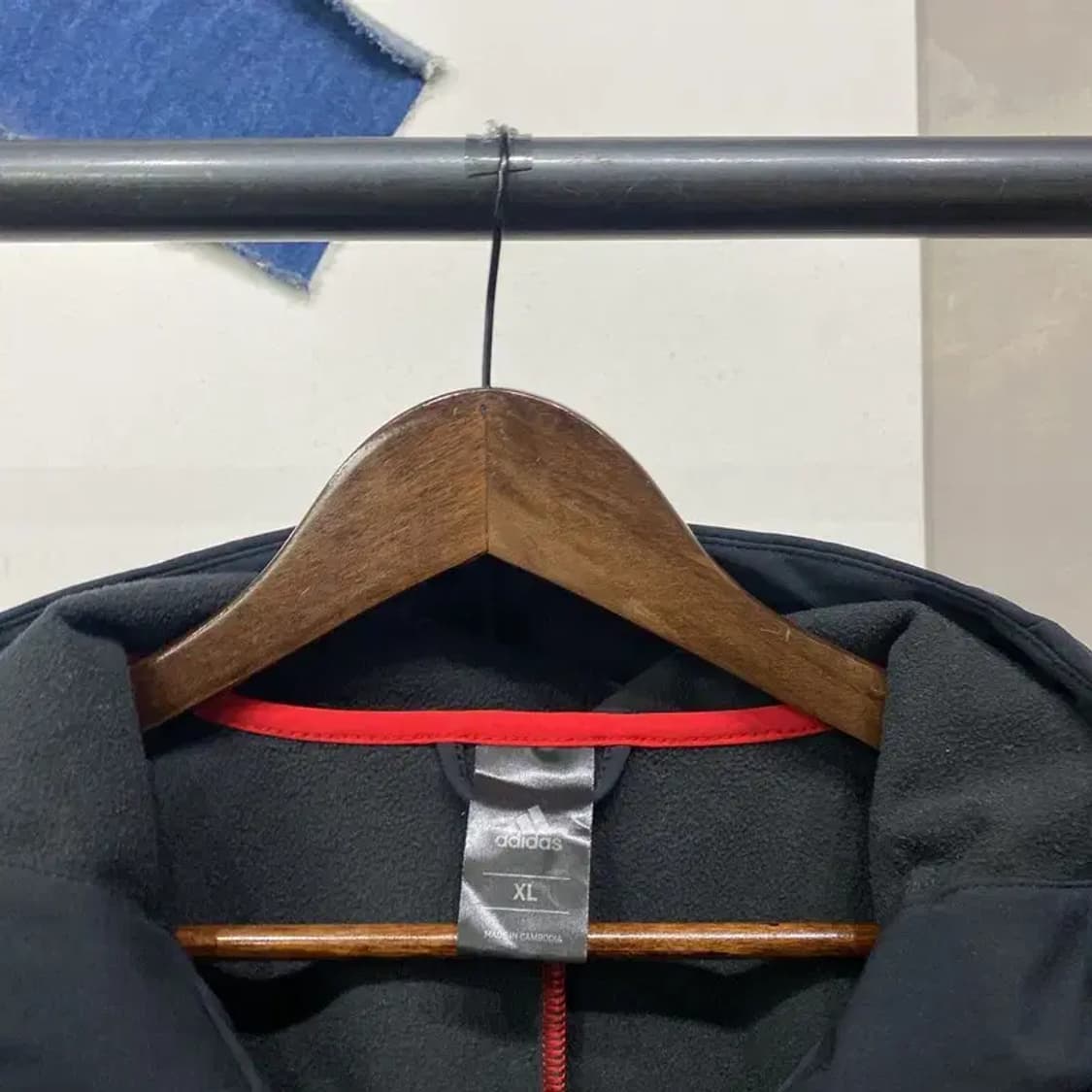 (105) 아디다스 캐주얼 스포츠 기모 바람막이 자켓 상품이미지2