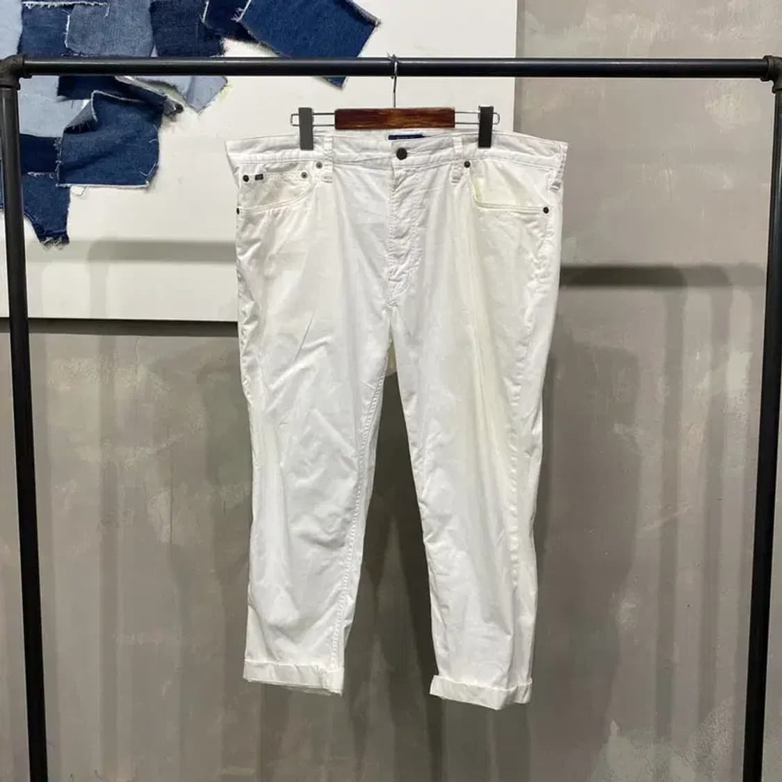 (38인치) 폴로 랄프로렌 캐주얼 클래식 9부 면바지 치노팬츠 상품이미지1