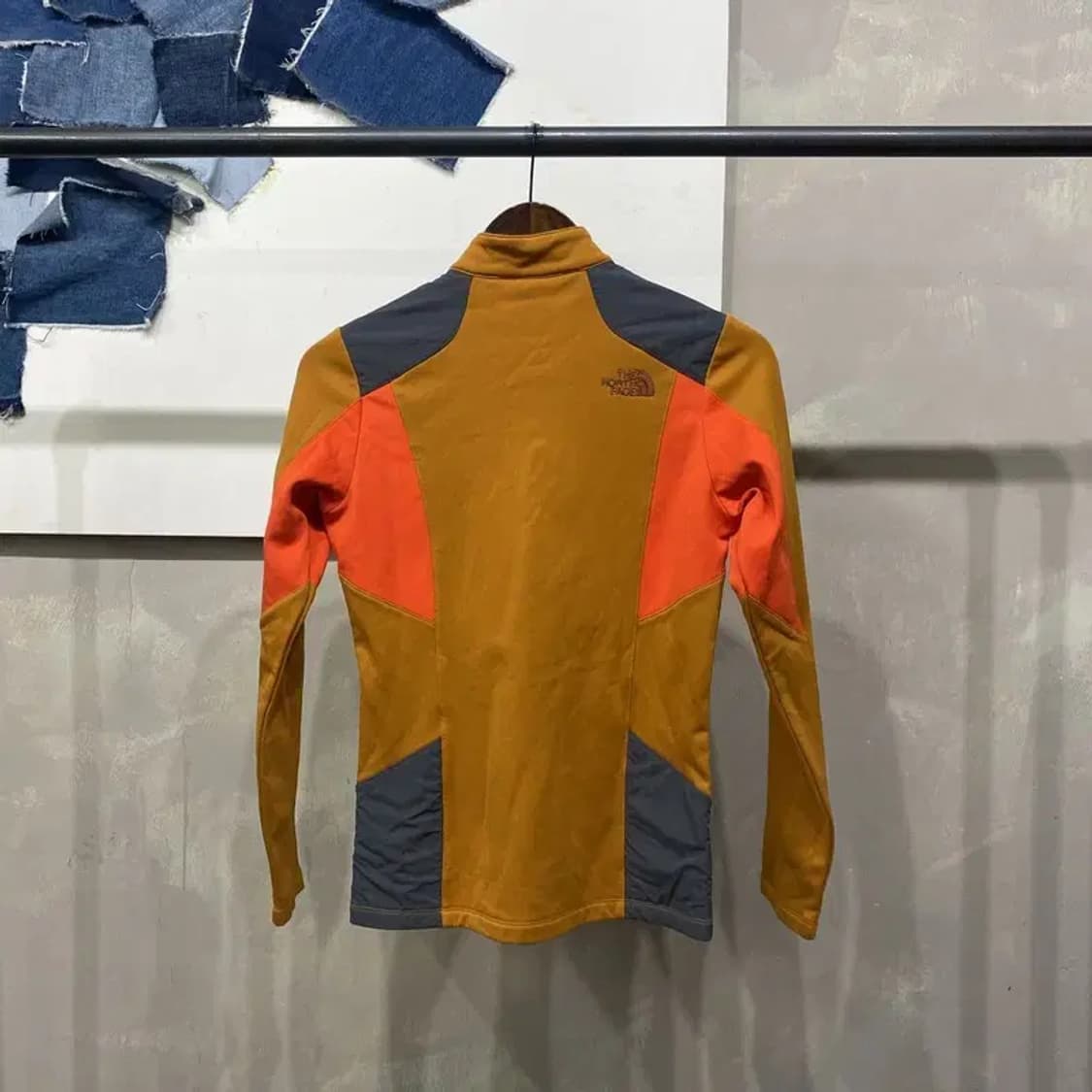 (80) 노스페이스 등산 아웃도어 기모 반집업 긴팔 티 상품이미지4