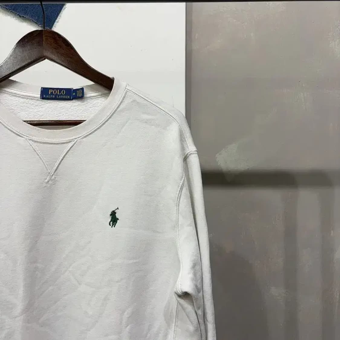 (95) 폴로 랄프로렌 캐주얼 자수 기모 맨투맨 긴팔티 상품이미지3