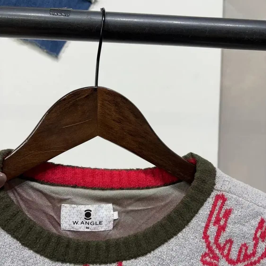 (90) 와이드앵글 여성 골프 방풍 니트 상품이미지2