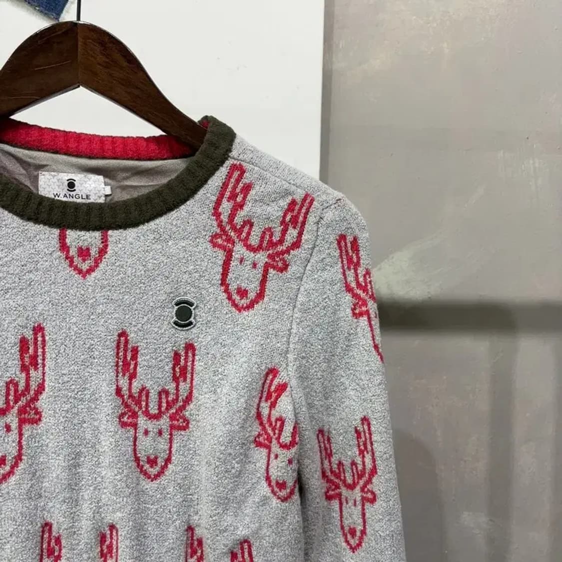 (90) 와이드앵글 여성 골프 방풍 니트 상품이미지3