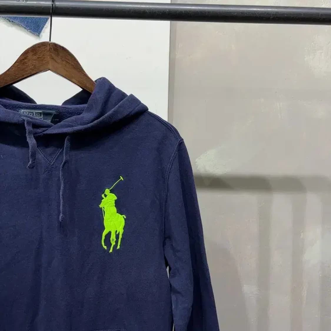 (95) 폴로 랄프로렌 캐주얼 빅포니 기모 후드티 상품이미지3