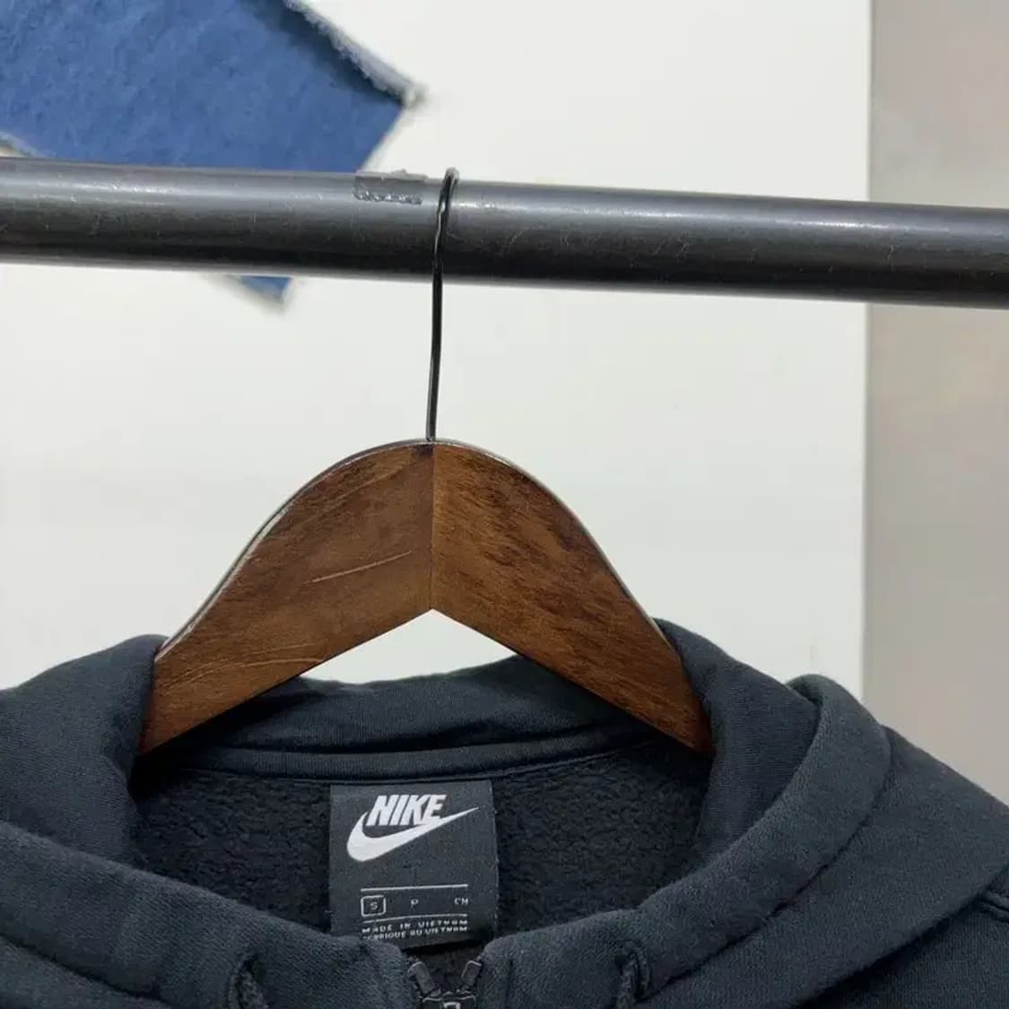 (90) 나이키 캐주얼 기모 로고 자수 후드집업 자켓 상품이미지2