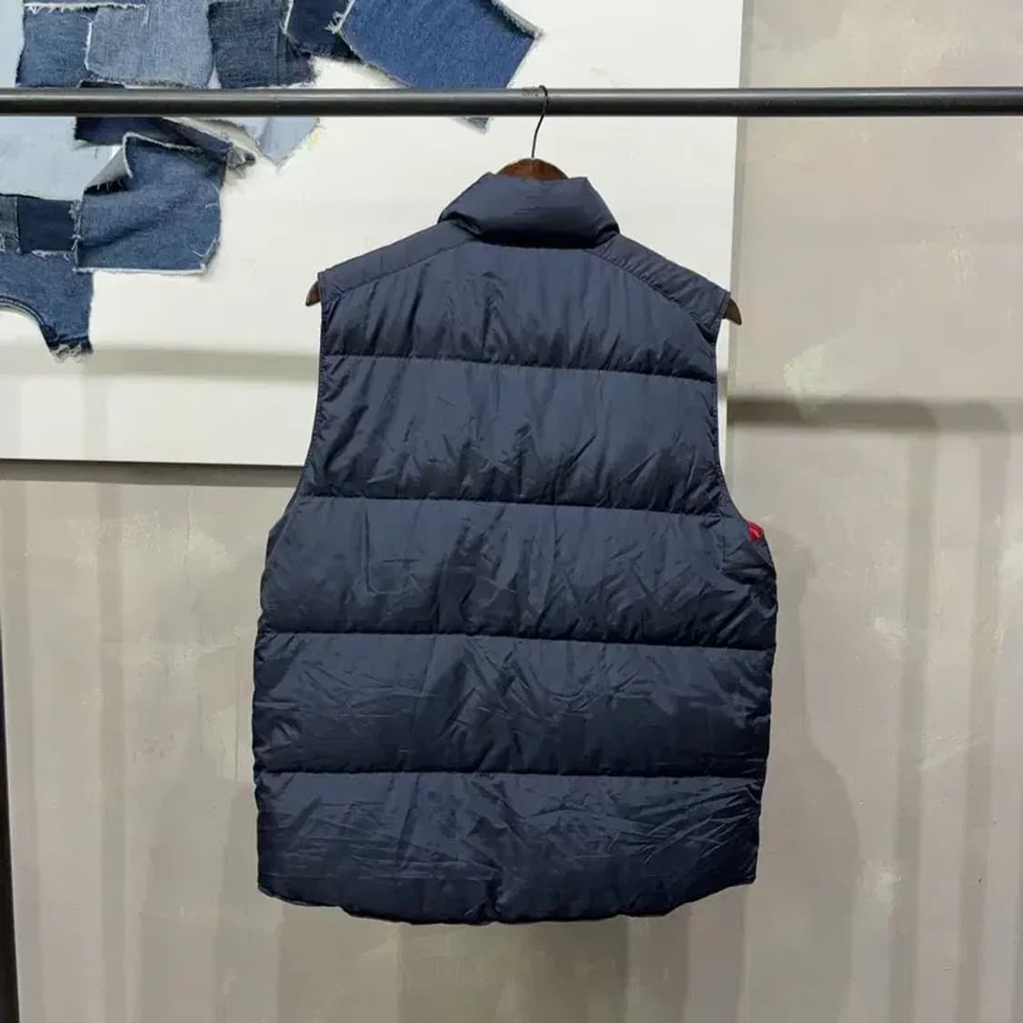 (100) 폴로 랄프로렌 리버시블 양면 로고 자수 패딩 조끼 상품이미지4