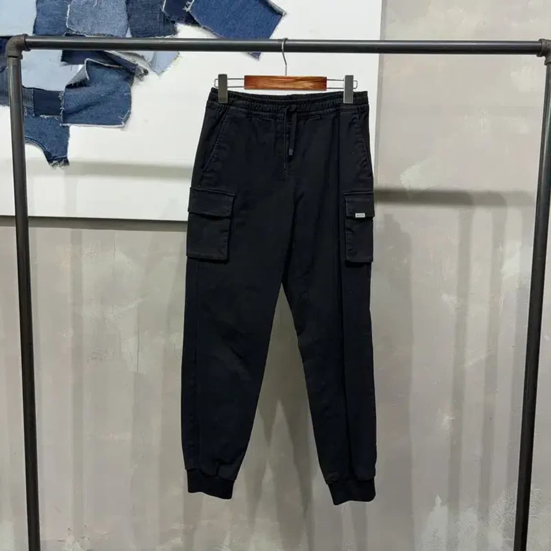 (24~26인치) 스노우피크 여성 밴딩 카고 조거팬츠 바지 상품이미지1