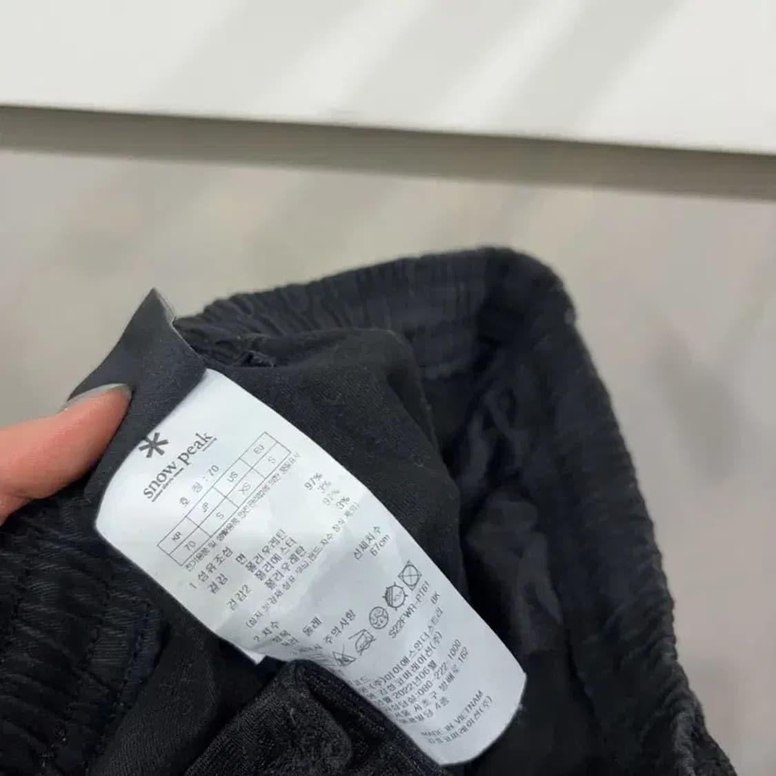 (24~26인치) 스노우피크 여성 밴딩 카고 조거팬츠 바지 상품이미지6