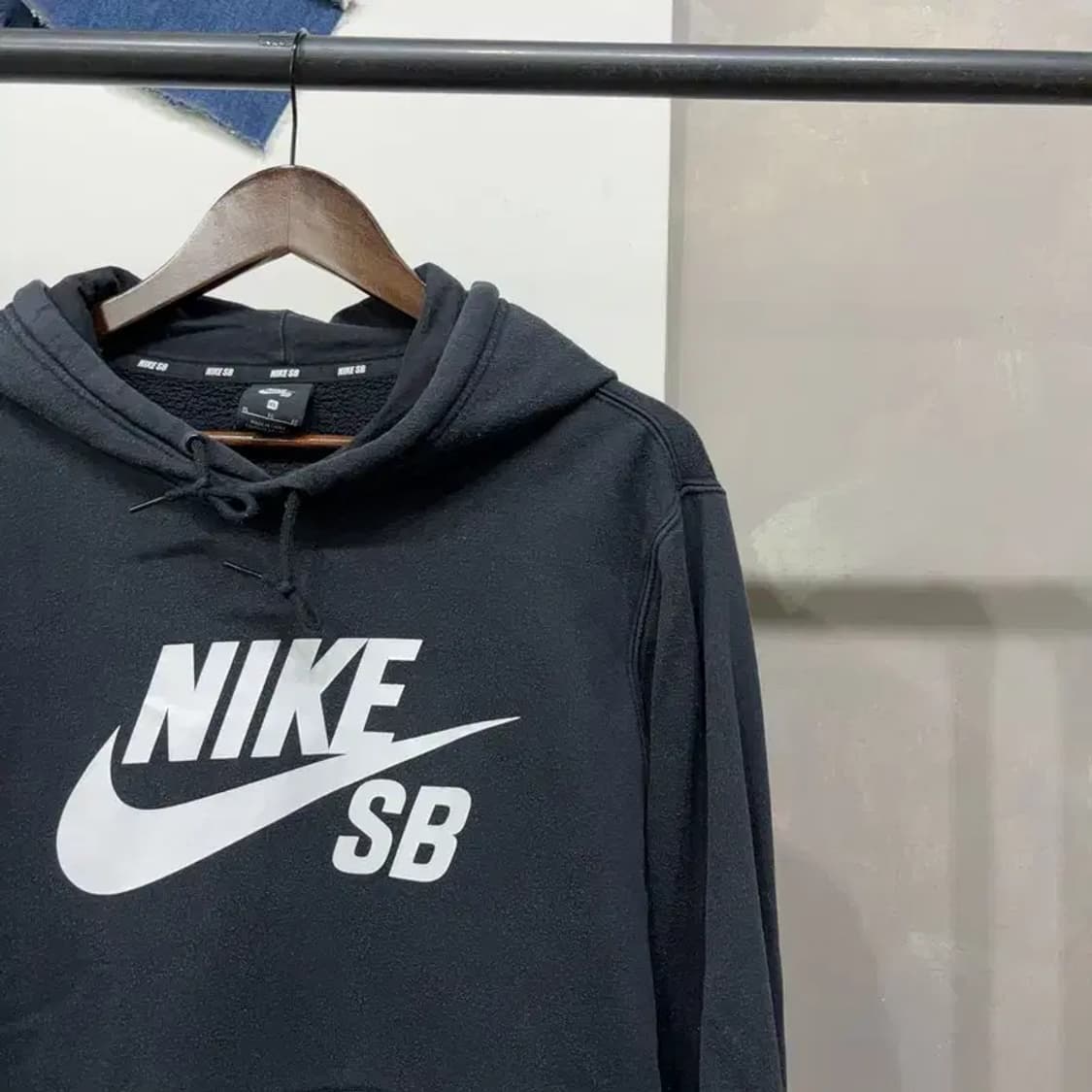 (105) 나이키SB 캐주얼 로고 프린팅 기모 후드티 상품이미지3