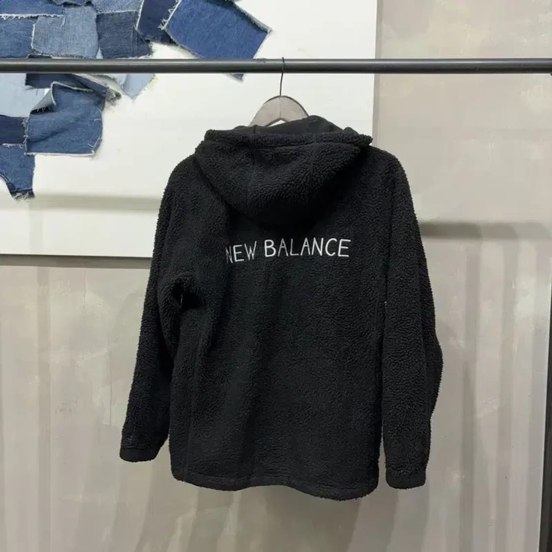(85) 뉴발란스 여성 양털 뽀글이 후리스 집업 자켓 상품이미지4