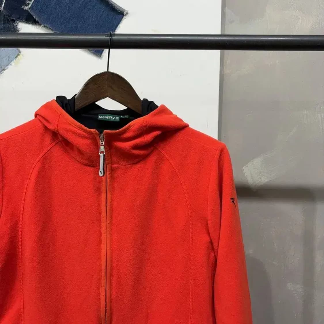 (95) 쉐르보 여성 골프 캐주얼 후리스 후드집업 자켓 상품이미지3