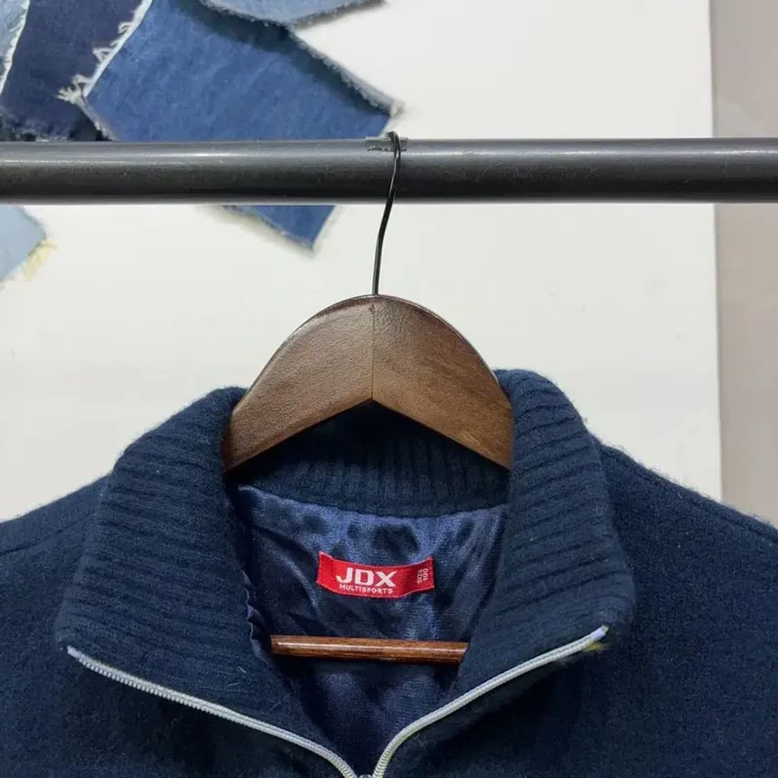 (95) JDX 여성 캐주얼 니트 방풍 니트 집업 자켓 상품이미지2