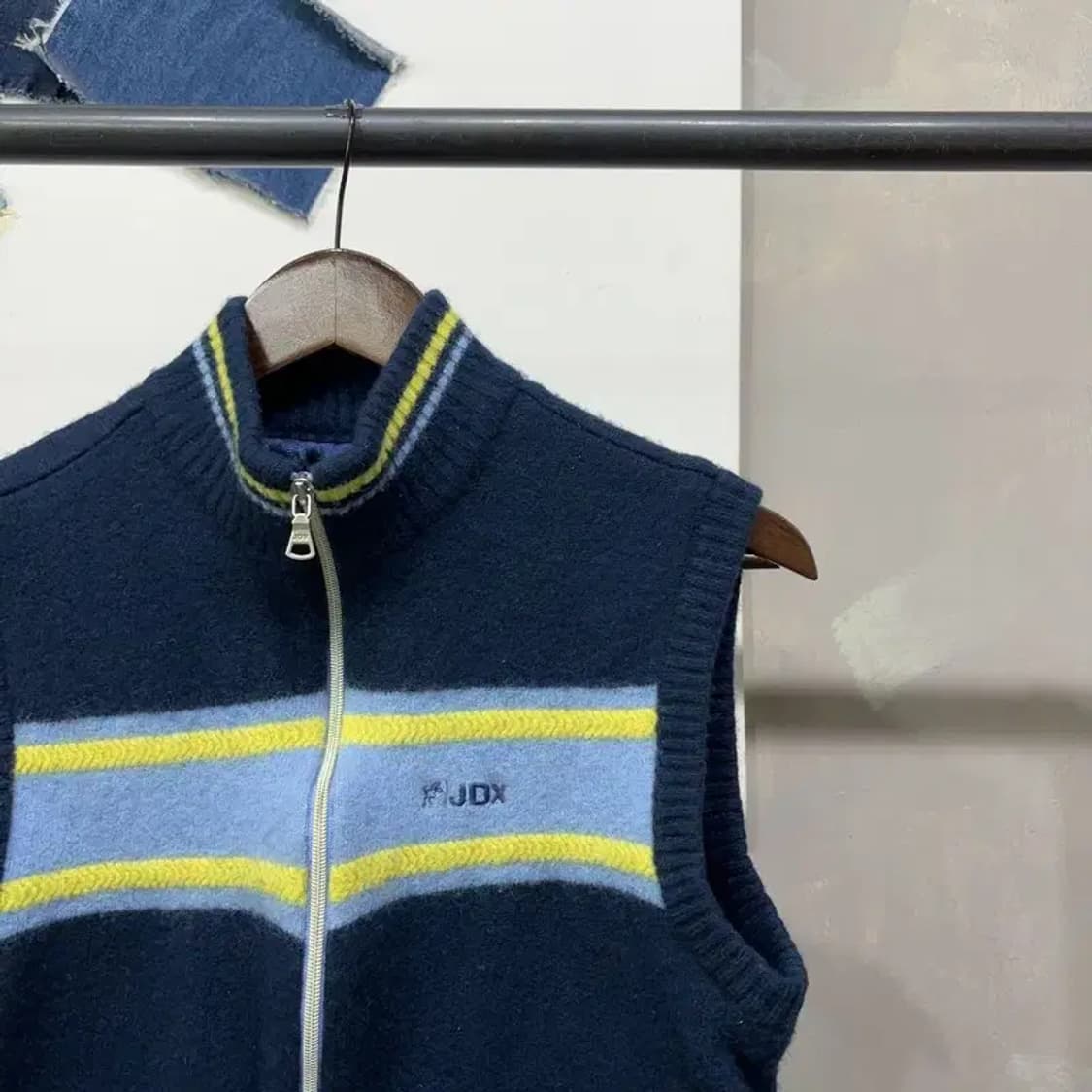 (95) JDX 여성 캐주얼 니트 방풍 니트 집업 자켓 상품이미지3