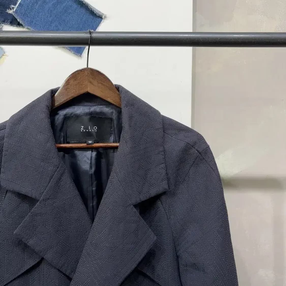 (100) 지오송지오 캐주얼 클래식 더블 롱코트 상품이미지3