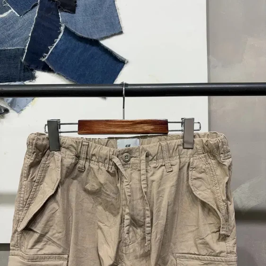 (27~29인치) H.M 흐앤므 여성 카고 밴딩 조거팬츠 바지 상품이미지2