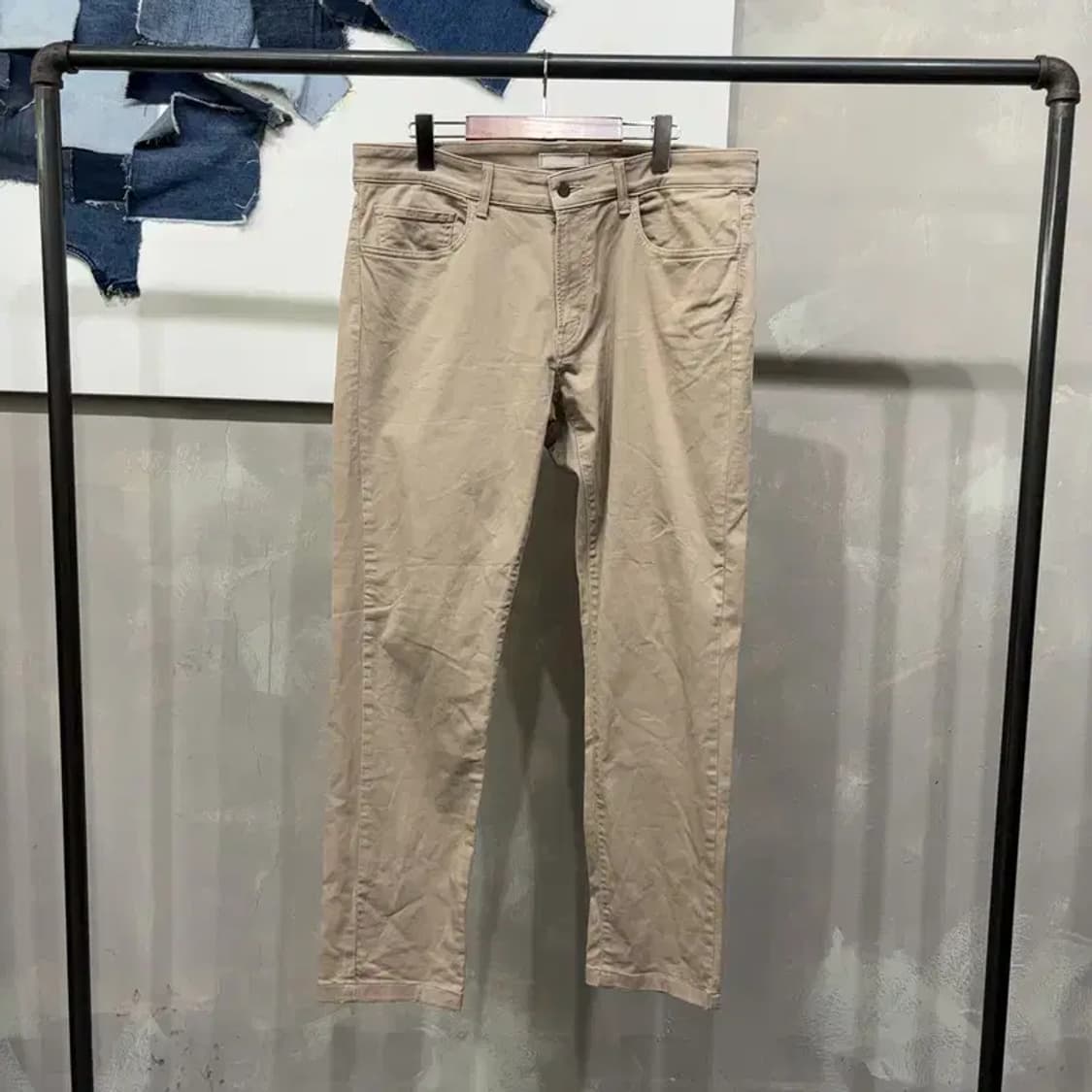 (36인치) 유니클로 캐주얼 면바지 치노팬츠 상품이미지1