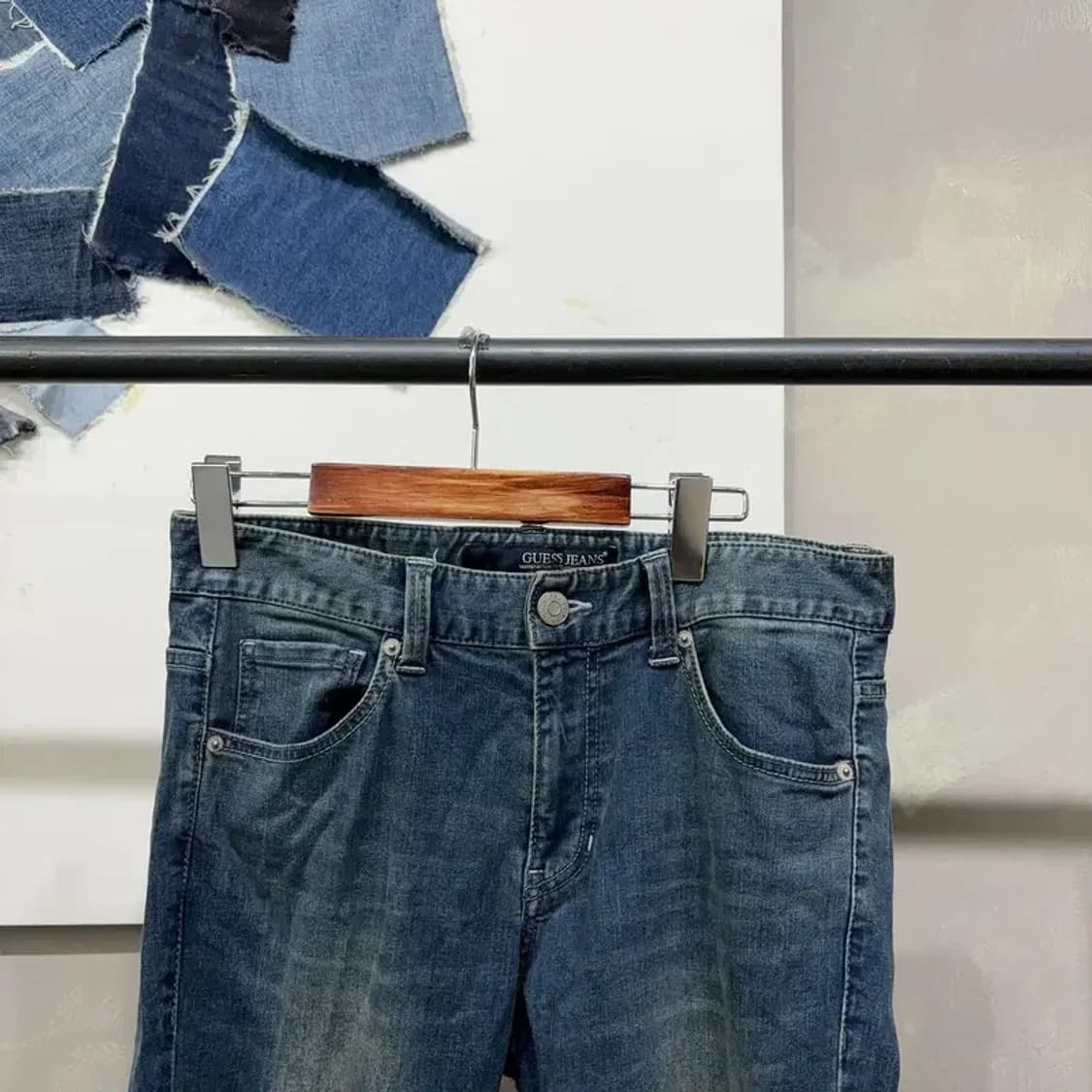 (30인치) 게스 캐주얼 스판 청바지 데님팬츠 상품이미지2