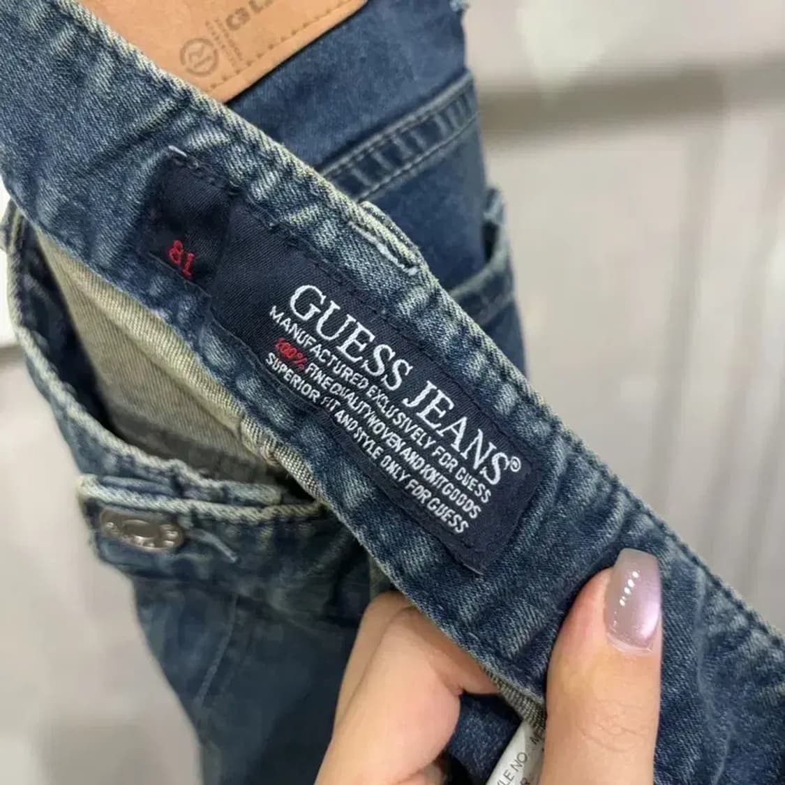 (30인치) 게스 캐주얼 스판 청바지 데님팬츠 상품이미지5