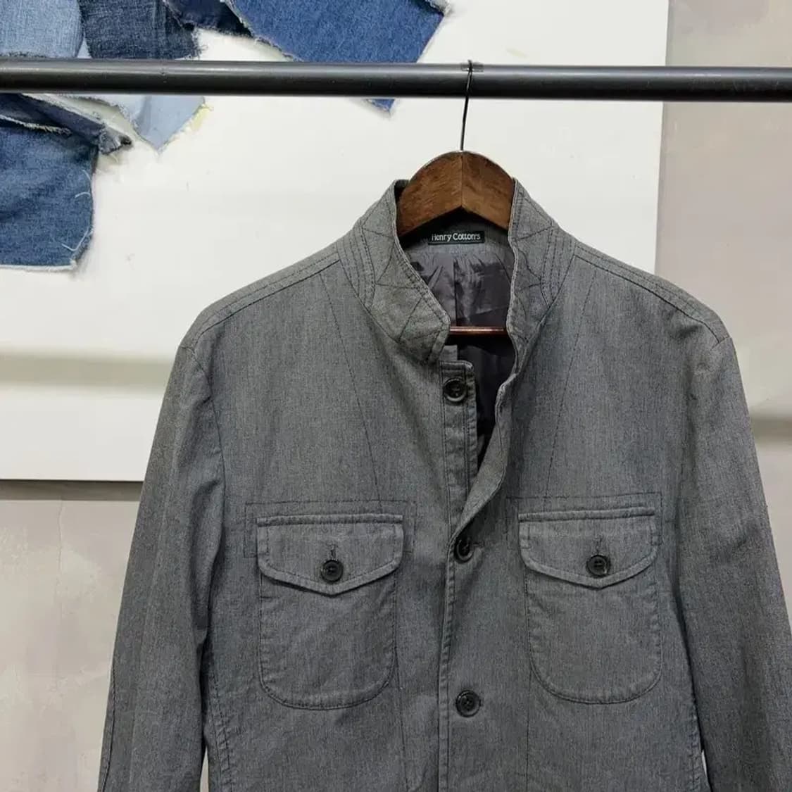 (105) 헨리코튼 캐주얼 클래식 투포켓 자켓 상품이미지3