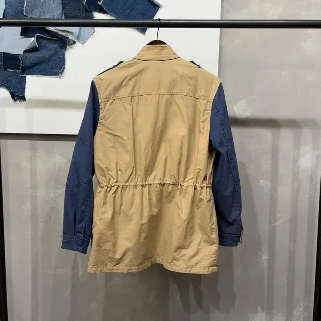 (95) 미쏘 여성 캐주얼 야상 배색 자켓 상품이미지4