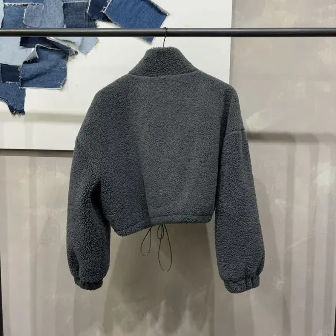 (F) 에잇세컨즈 여성 후리스 크롭 자켓 상품이미지4