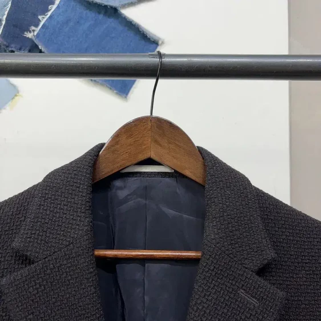 (105) 본 캐주얼 클래식 모직 블레이저 자켓 상품이미지3