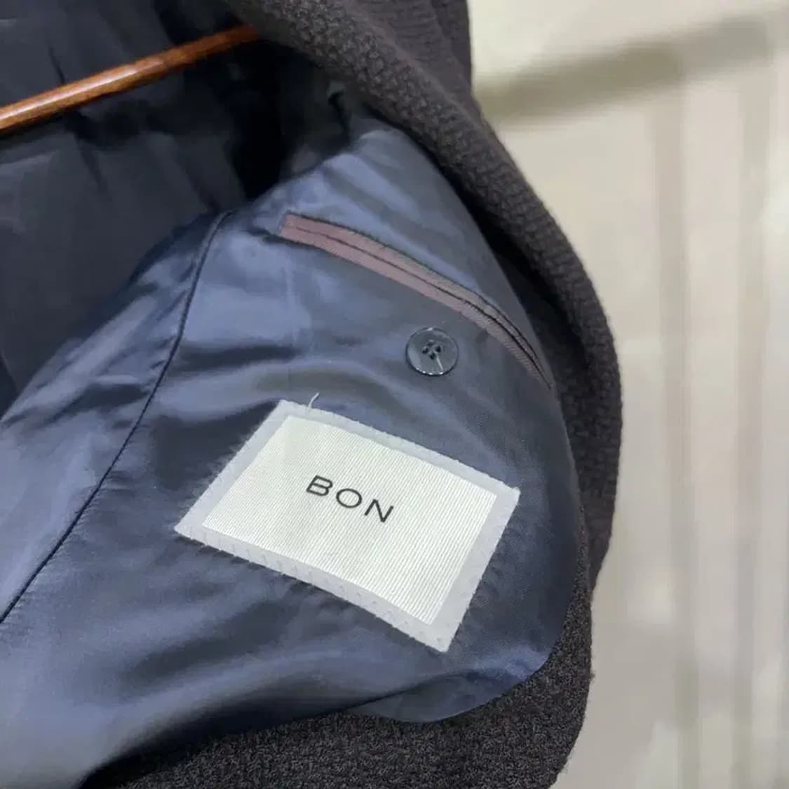 (105) 본 캐주얼 클래식 모직 블레이저 자켓 상품이미지5