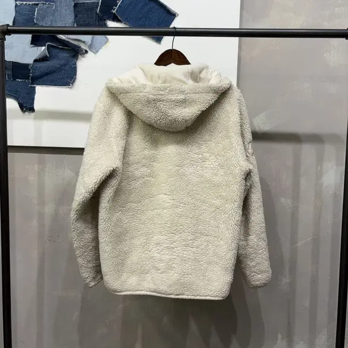 (100) 디스커버리 양털 뽀글이 쉐르파 후리스 자켓 상품이미지4