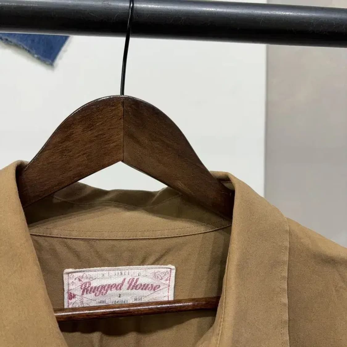 (빅사이즈) 러기드하우스 워크웨어 스트릿 투포켓 셔츠 남방 상품이미지2