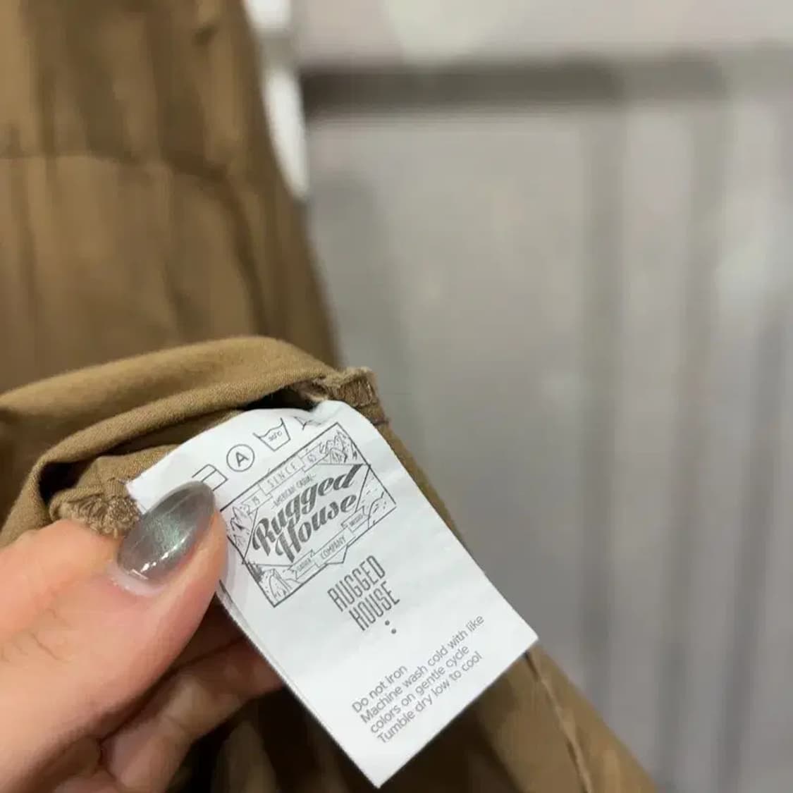 (빅사이즈) 러기드하우스 워크웨어 스트릿 투포켓 셔츠 남방 상품이미지5