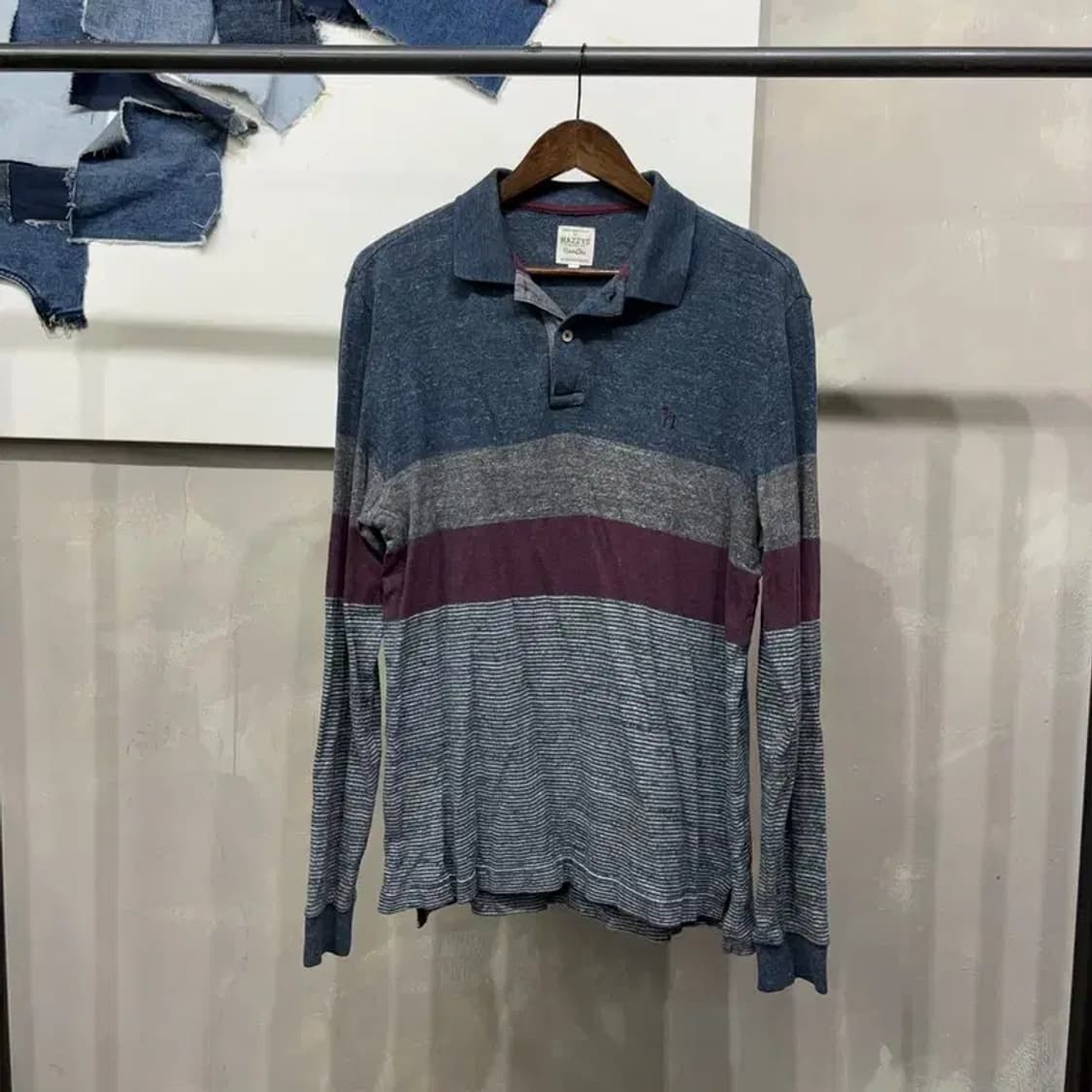 (105) 헤지스 캐주얼 클래식 긴팔 PK 카라티 상품이미지1