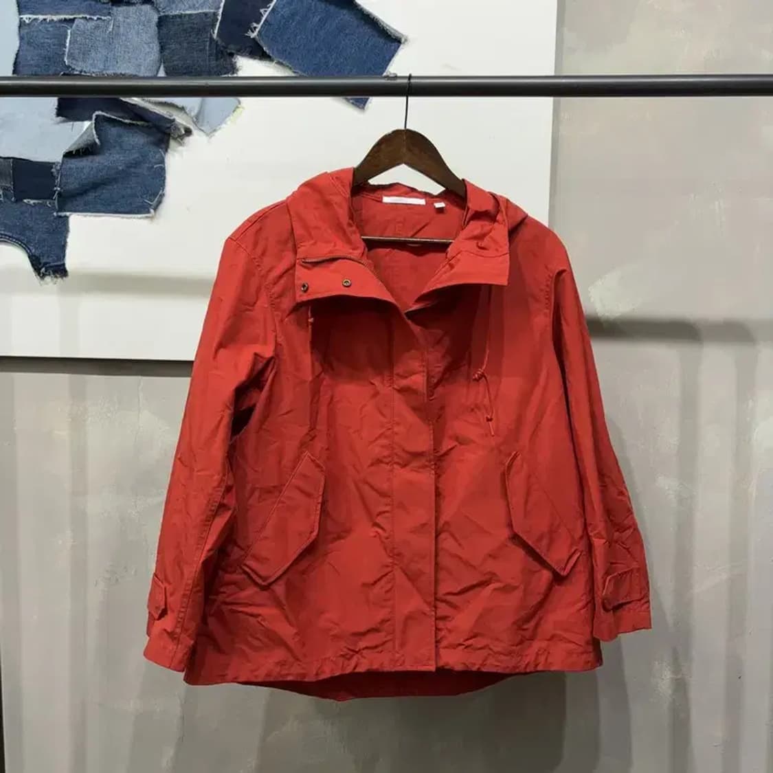 (95) 유니클로 여성 캐주얼 바람막이 자켓 상품이미지1