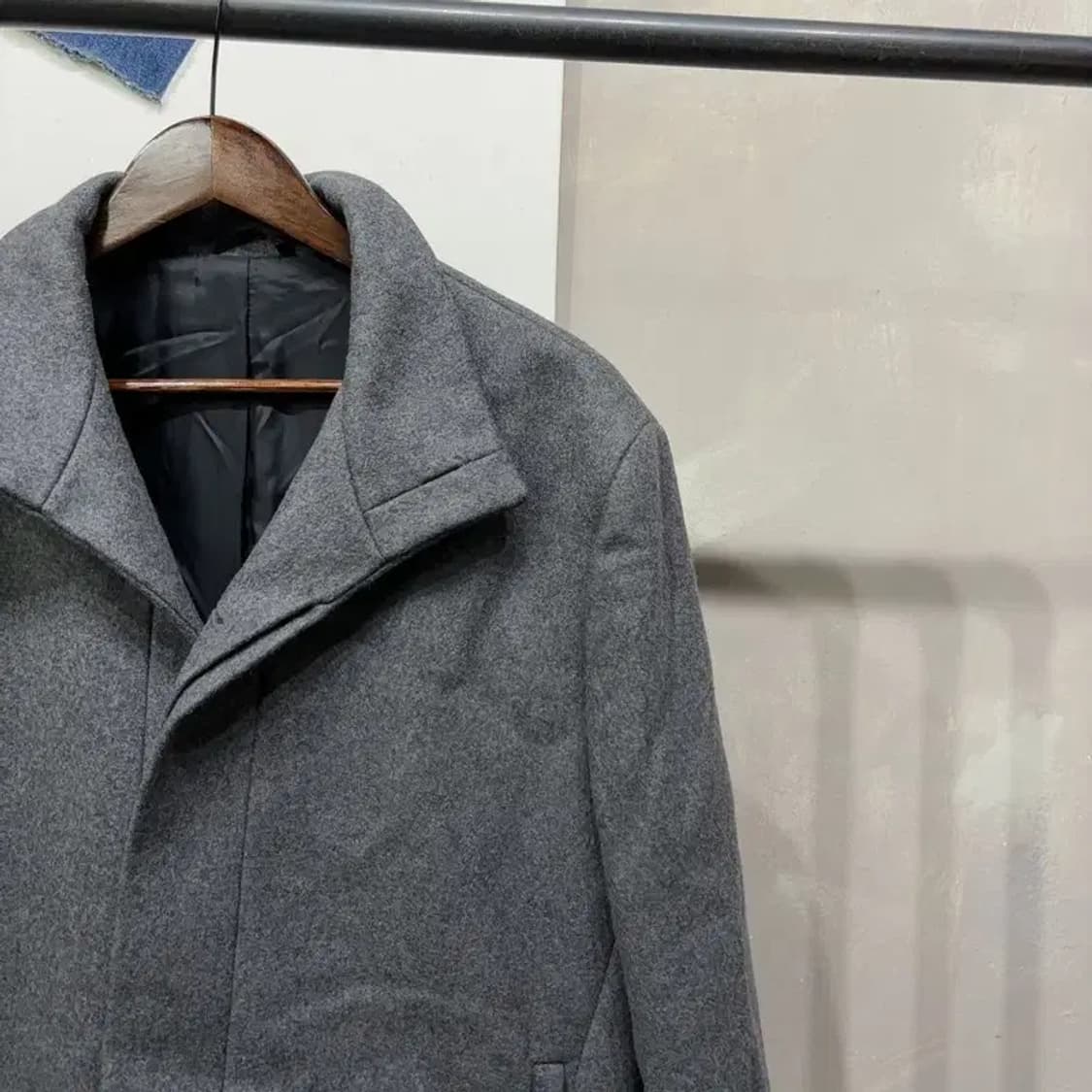 (105) 캘빈클라인 CK 캐주얼 모직 코트 상품이미지3