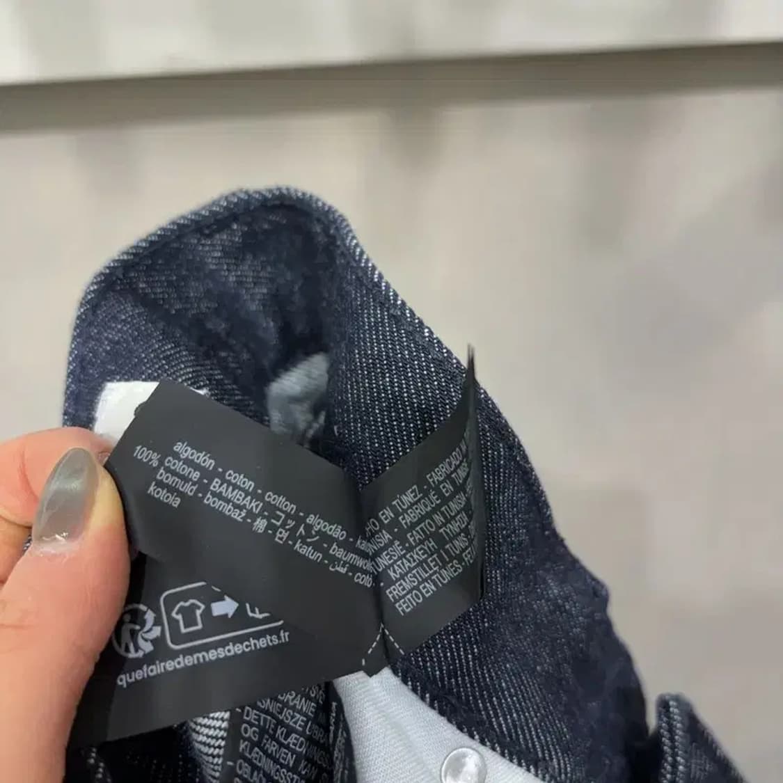 (28인치) 자라 ZARA 캐주얼 생지 진청바지 데님팬츠 상품이미지6