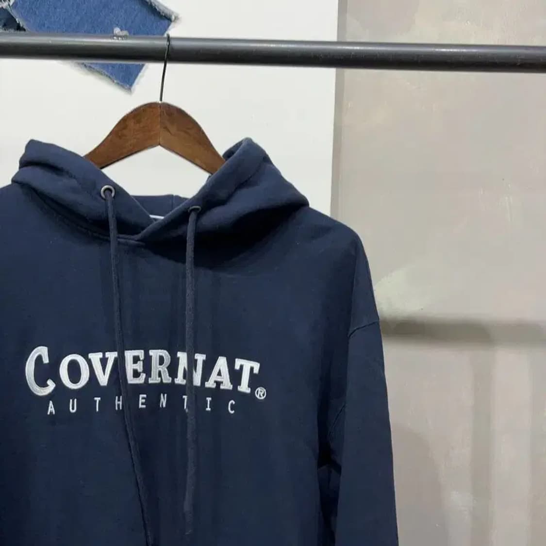 (100) 커버낫 캐주얼 스트릿 프린팅 후드티 상품이미지3