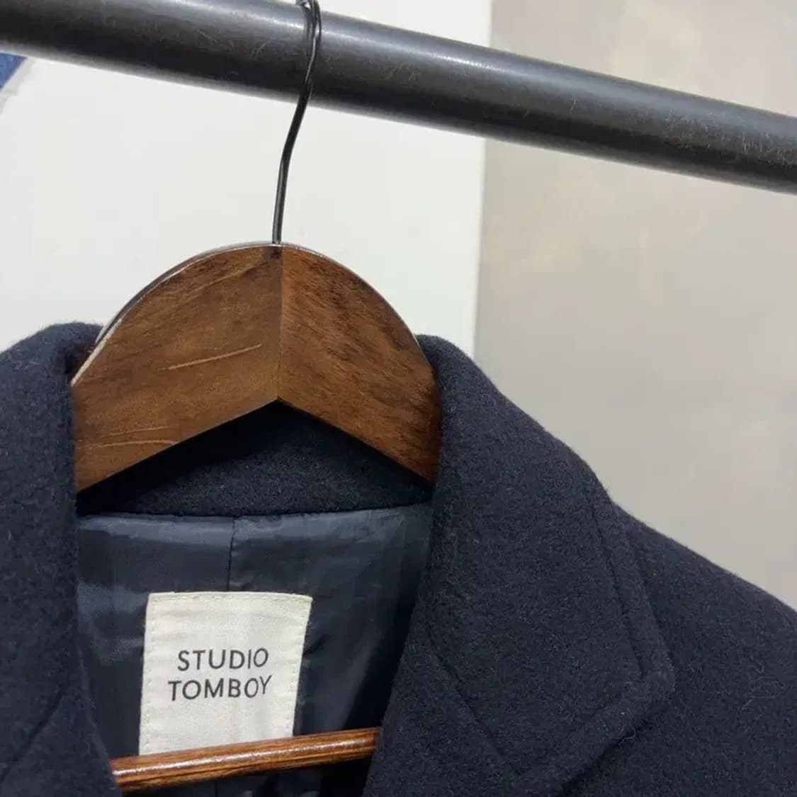 (85) 스튜디오톰보이 여성 캐주얼 더블 롱코트 상품이미지2