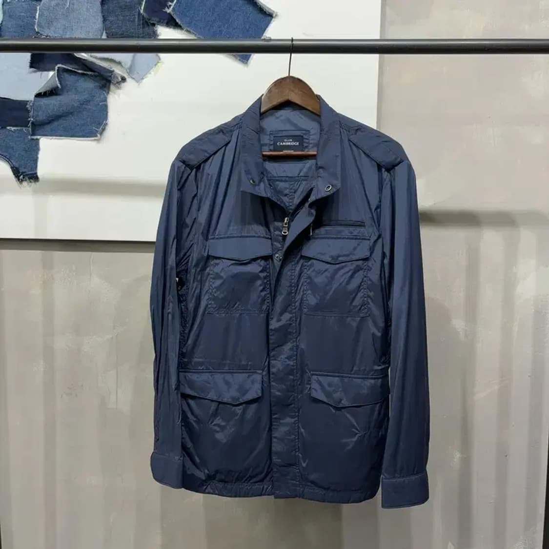 (105) 캠브리지 캐주얼 클래식 바람막이 필드 야상 자켓 상품이미지1