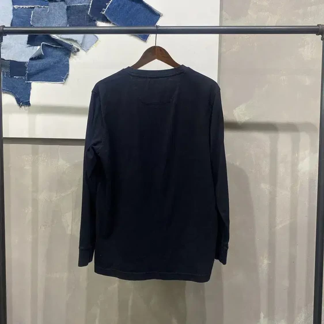 (105) US폴로 아센 캐주얼 자수 네이비 롱슬리브 긴팔 티 상품이미지4