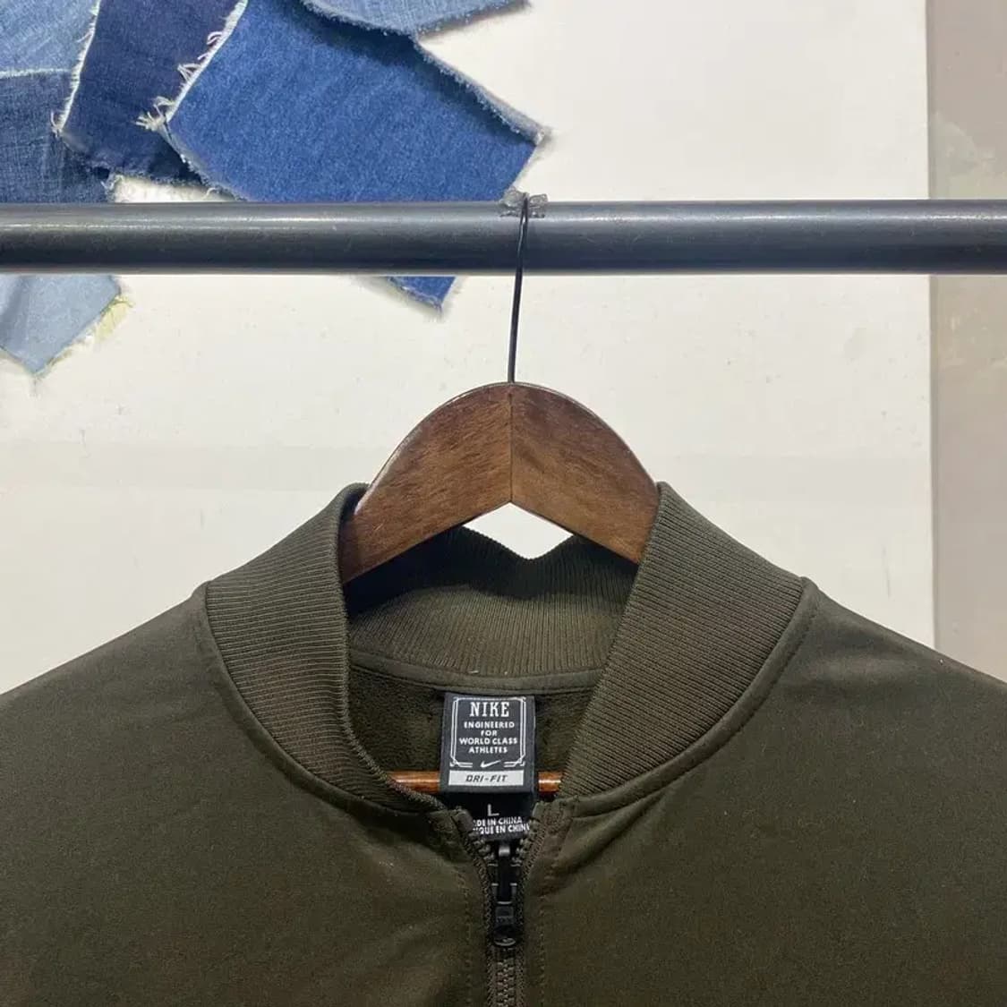 (100) 나이키 스포츠 드라이핏 기능성 저지 집업 자켓 상품이미지2