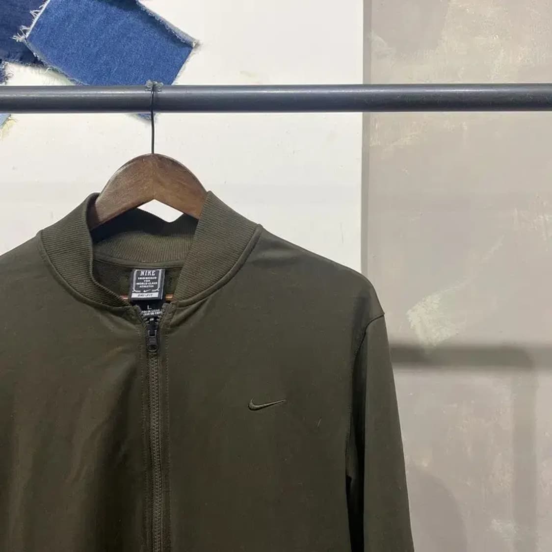 (100) 나이키 스포츠 드라이핏 기능성 저지 집업 자켓 상품이미지3