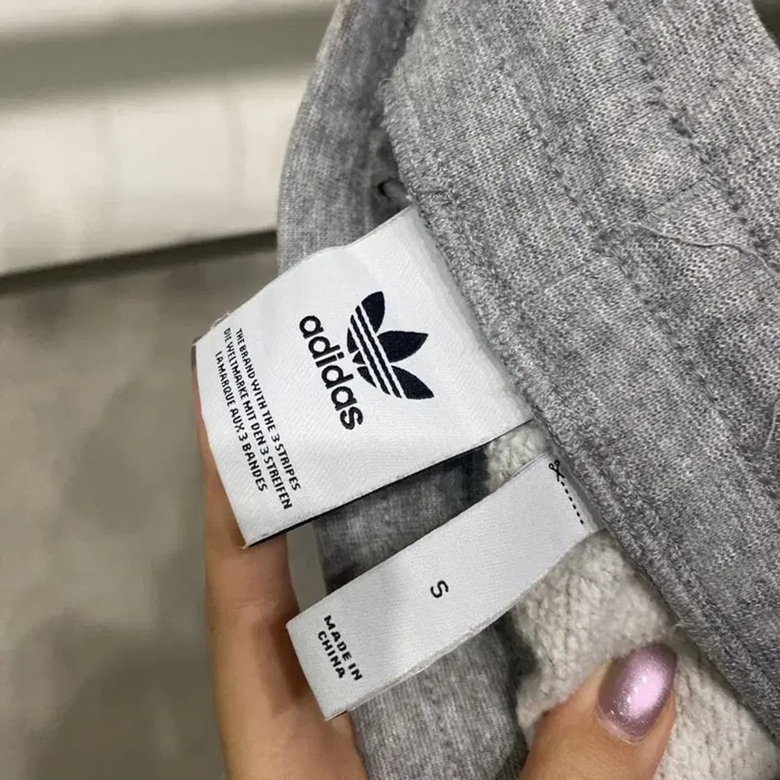 (24~26인치) 아디다스 여성 스트릿 밴딩 기모 조거팬츠 운동바지 상품이미지5