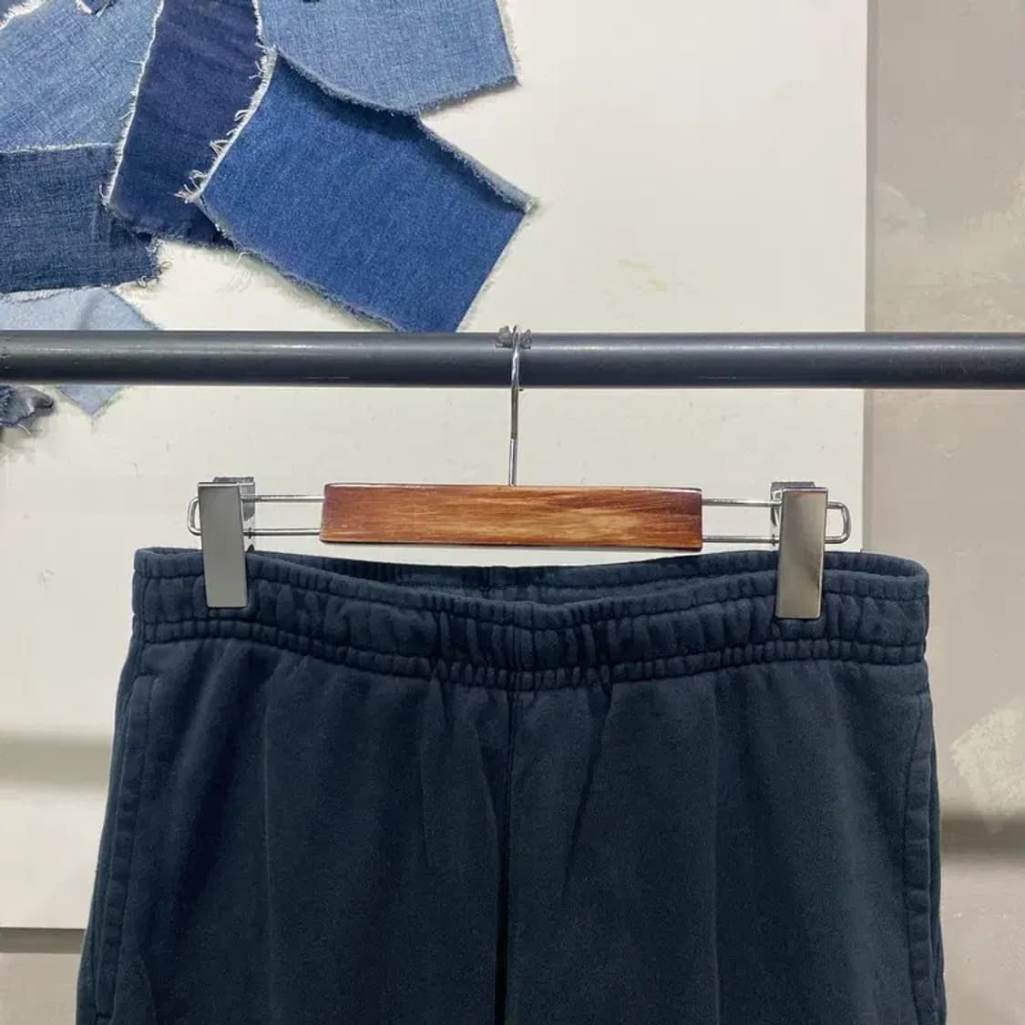 (30~32인치) 나이키 캐주얼 자수 밴딩 트레이닝팬츠 츄리닝바지 상품이미지2