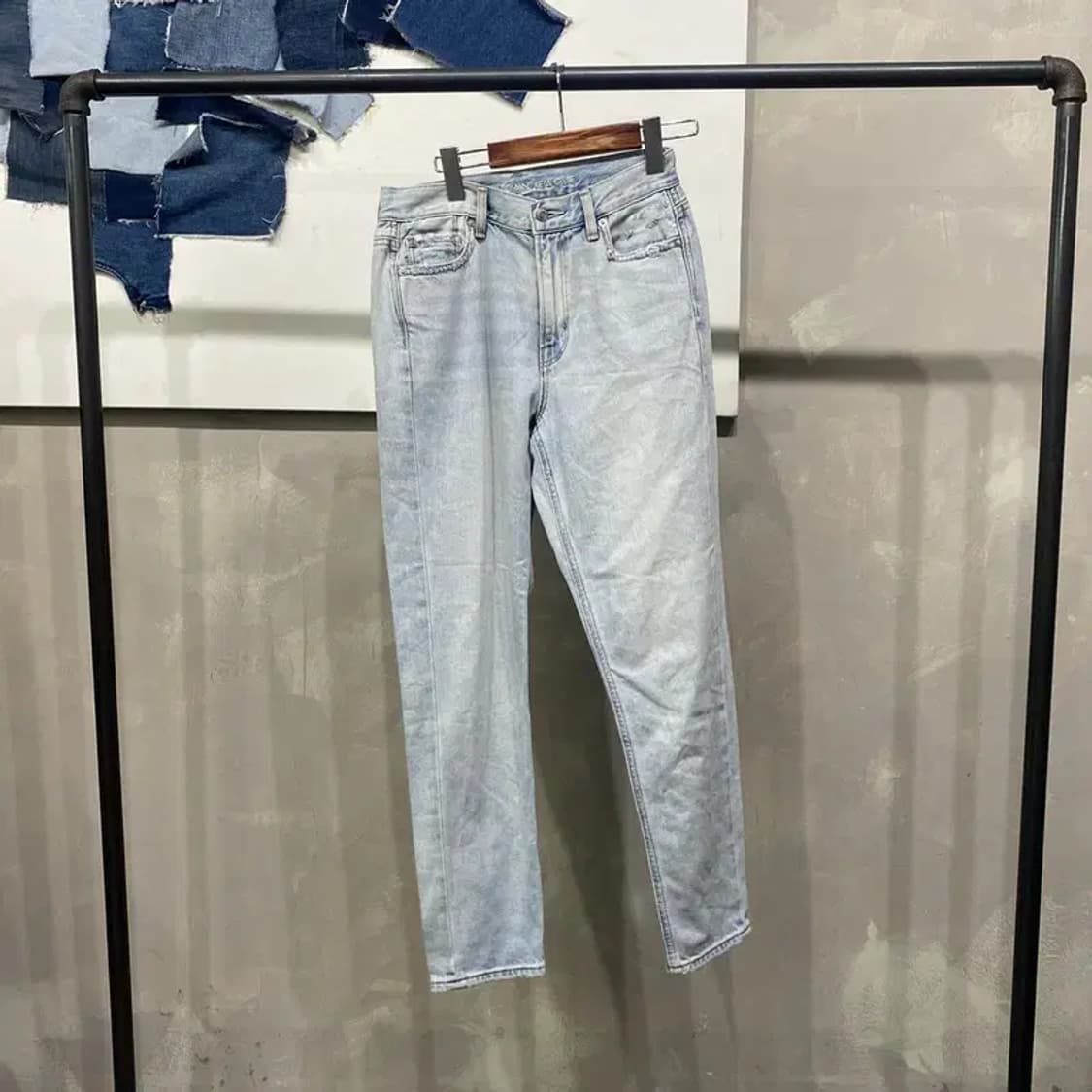 (26인치) 아메리칸이글 여성 빈티지 캐주얼 연청바지 데님팬츠 상품이미지1