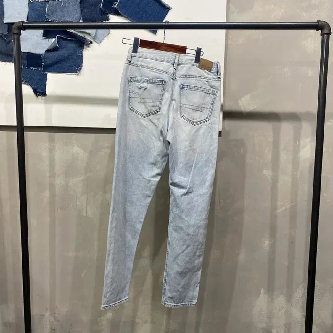 (26인치) 아메리칸이글 여성 빈티지 캐주얼 연청바지 데님팬츠 상품이미지3