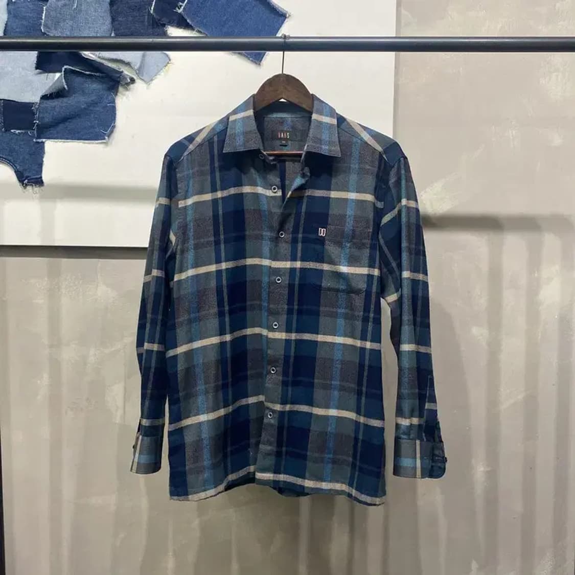 (100) 닥스 캐주얼 클래식 체크 셔츠 남방 상품이미지1